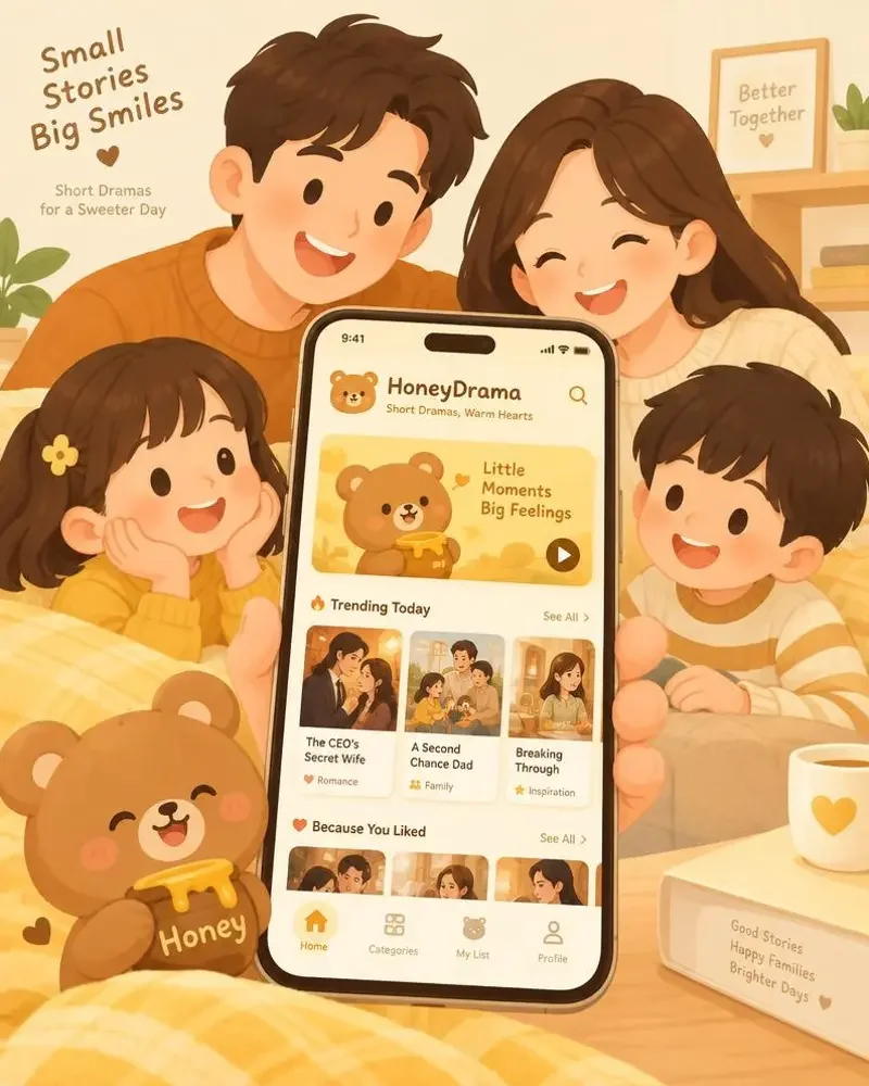 花魁短剧纯净无弹窗平台 · 手机 App 界面 花魁短剧纯净无弹窗平台 App 界面展示